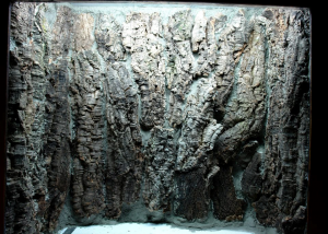 Pozadí z korku a lepidla na draždičky